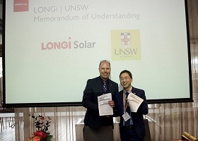LONGi and UNSW Renew Strategic Partnership Based on Remarkable Achievements