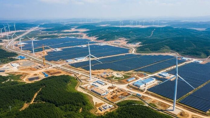 China Leads Global Wind and Solar