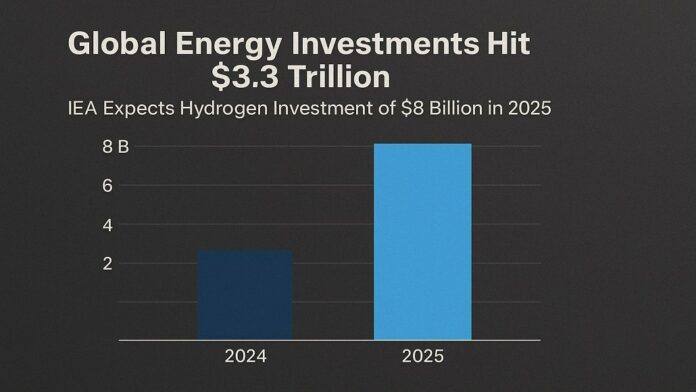 Hydrogen Investment Surges as Global Energy Spends Grow