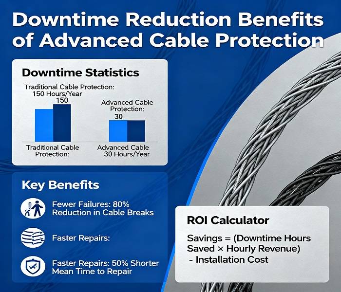Downtime Reduction Benefits of Advanced Cable Protection