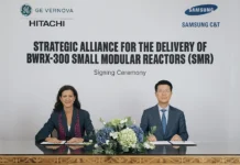 GVH, Samsung C&T Collab on BWRX-300 SMR Deployment Beyond NA BWRX300 SMR