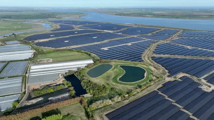 UKs Largest Solar Farm