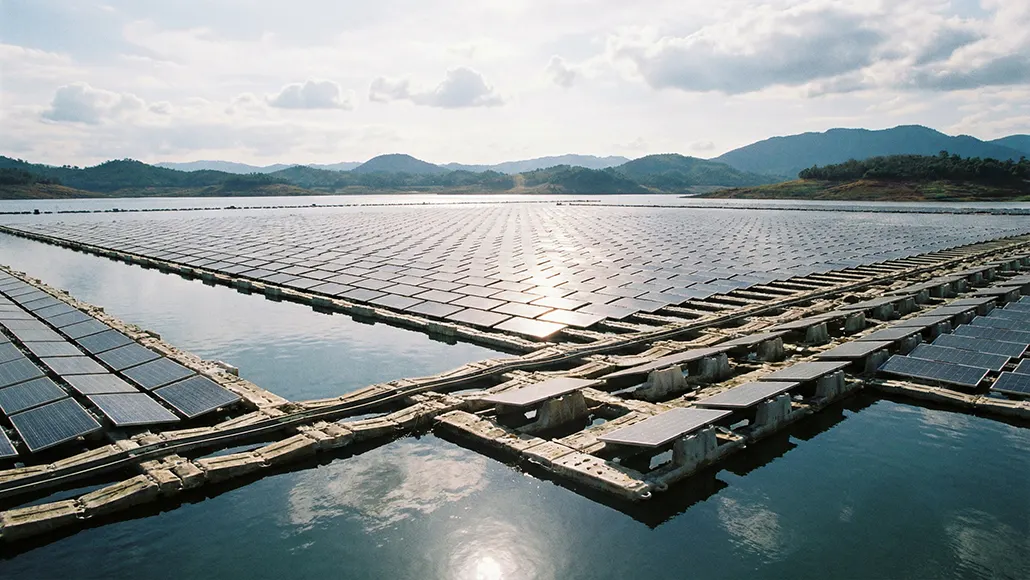 200 MW floating solar project