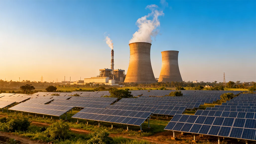 Indias energy transition balancing coal and solar