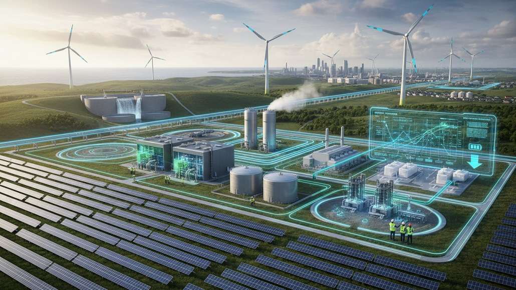 hybrid power systems combining renewables hydrogen dispatchable generation