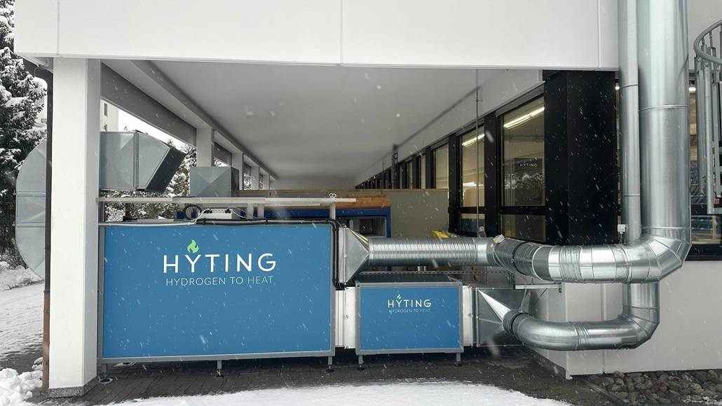 HYTING hydrogen air-heating system