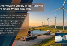 GE Vernova to Supply 17 Turbines for Italy Fortore Wind Farm Fortore Wind Farm