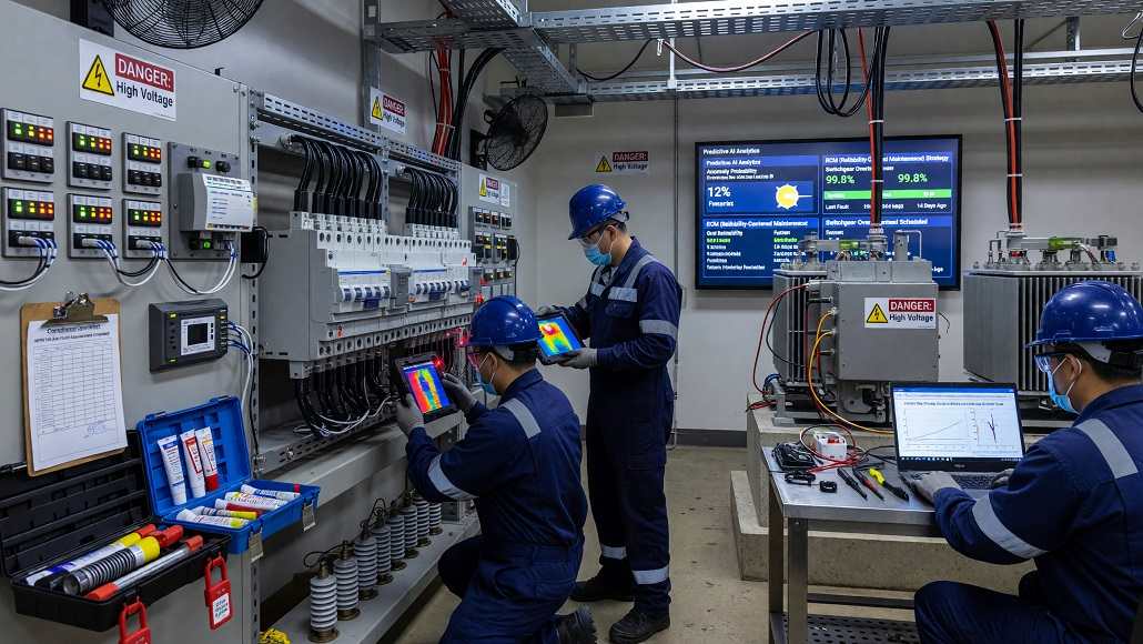 substation maintenance strategies