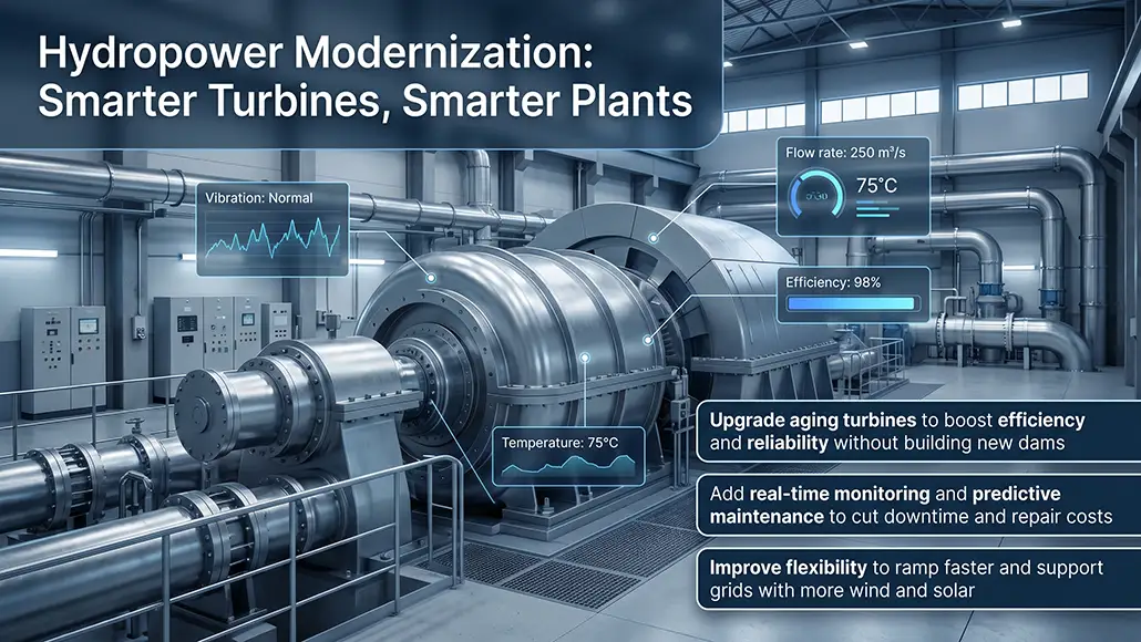 Hydropower digitalization
