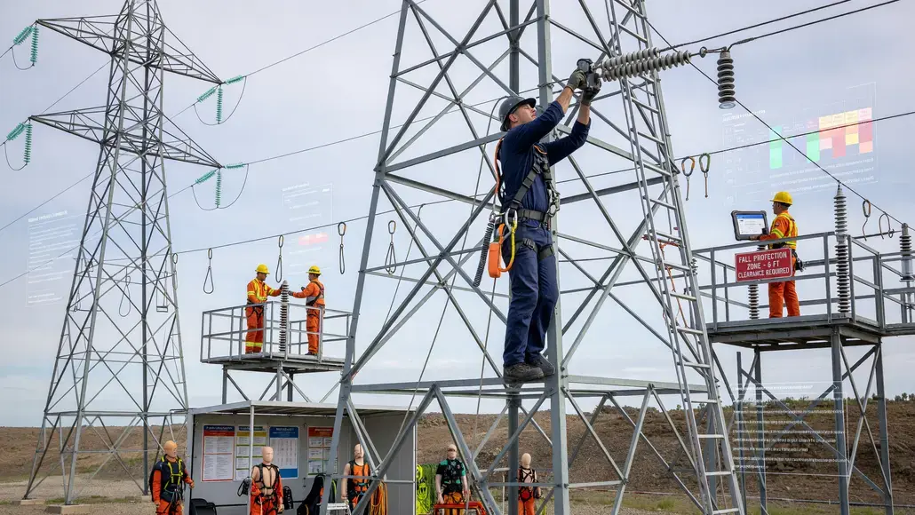 fall protection in power transmission