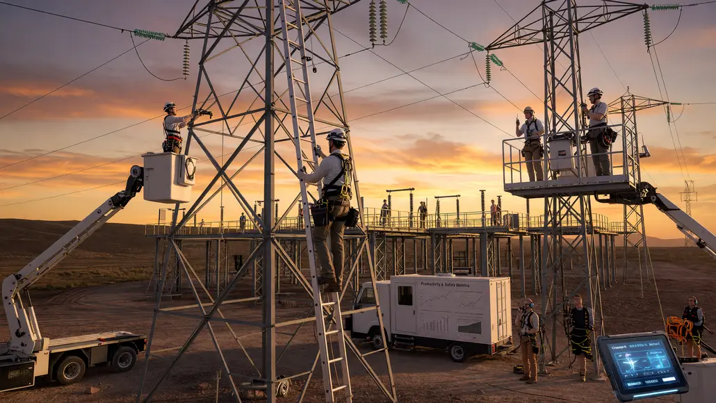 safer work at heights power sector