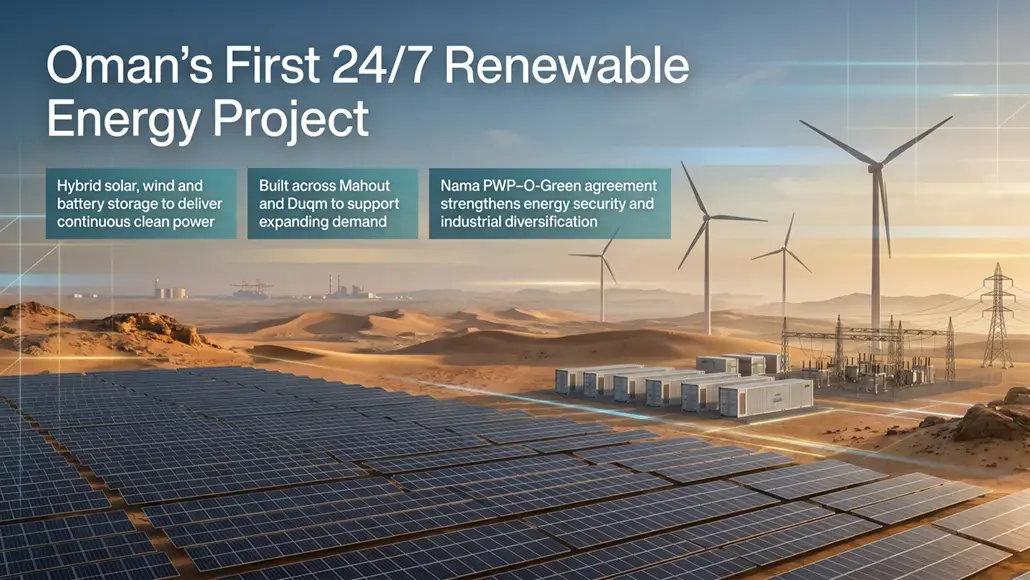 Oman renewable energy project