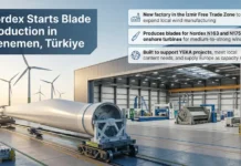Nordex Begins Rotor Blade Production Operations in Tรผrkiye Rotor Blade Production
