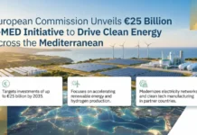 European Commission Unveils โฌ25 Billion T-MED Initiative to Drive Clean Energy Across the Mediterranean T-MED clean energy