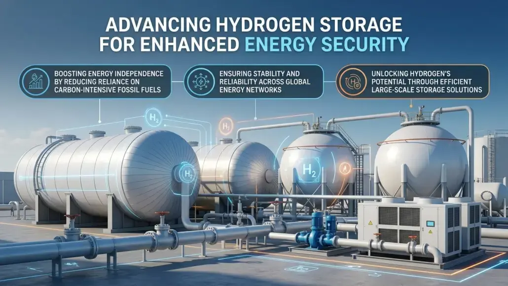 advancing hydrogen storage for energy security
