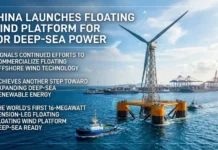 China Launches Floating Wind Platform for Deep-Sea Power China Launches Floating Wind Platform for Deep-Sea Power