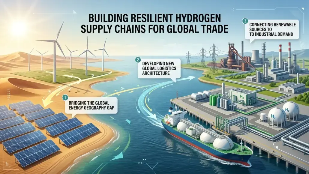 hydrogen supply chains