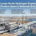 Large-Scale Hydrogen Engine Powers Spain’s National Grid