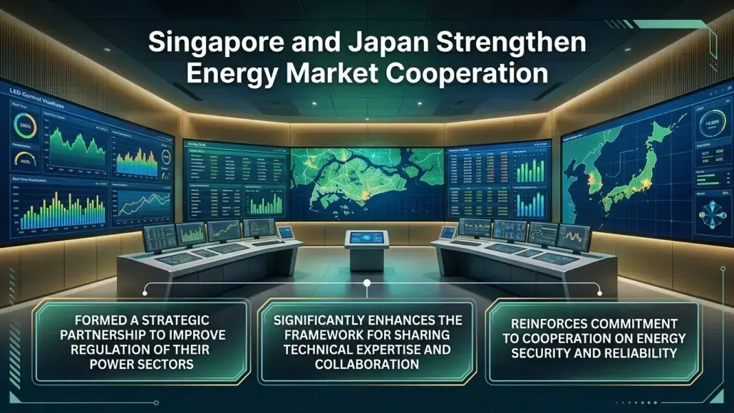 Singapore and Japan Strengthen Energy Market Cooperation