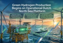 Green Hydrogen Production Begins on Operational Dutch North Sea Platform Green Hydrogen Production Begins on Operational Dutch North Sea Platform