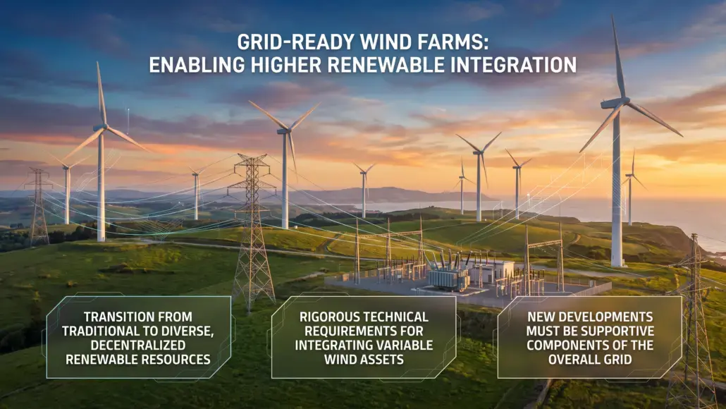 Grid-Ready Wind Farms Enabling Higher Renewable Integration