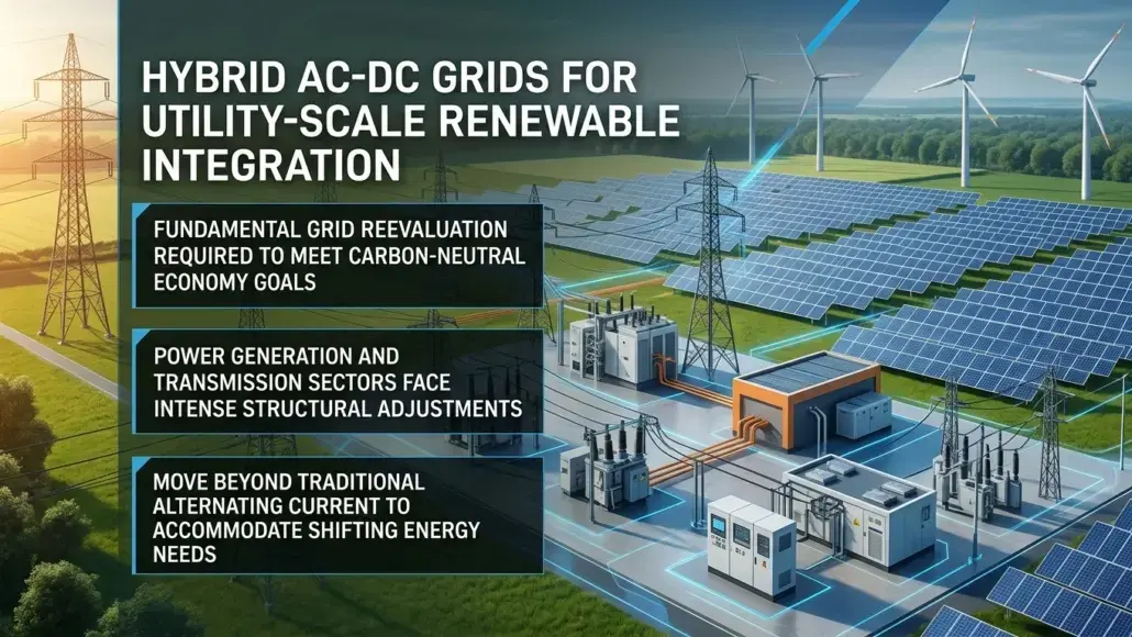 Hybrid AC-DC Grids for Utility-Scale Renewable Integration