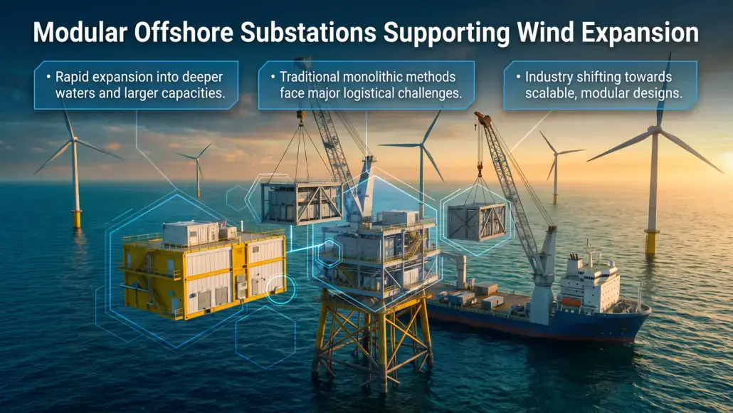 Modular Offshore Substations Supporting Wind Expansion