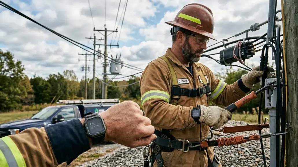 Smart Wearables Improving Utility Worker Safety