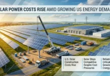 Solar Power Costs Rise Amid Growing US Energy Demand Solar Power Costs Rise Amid Growing US Energy Demand