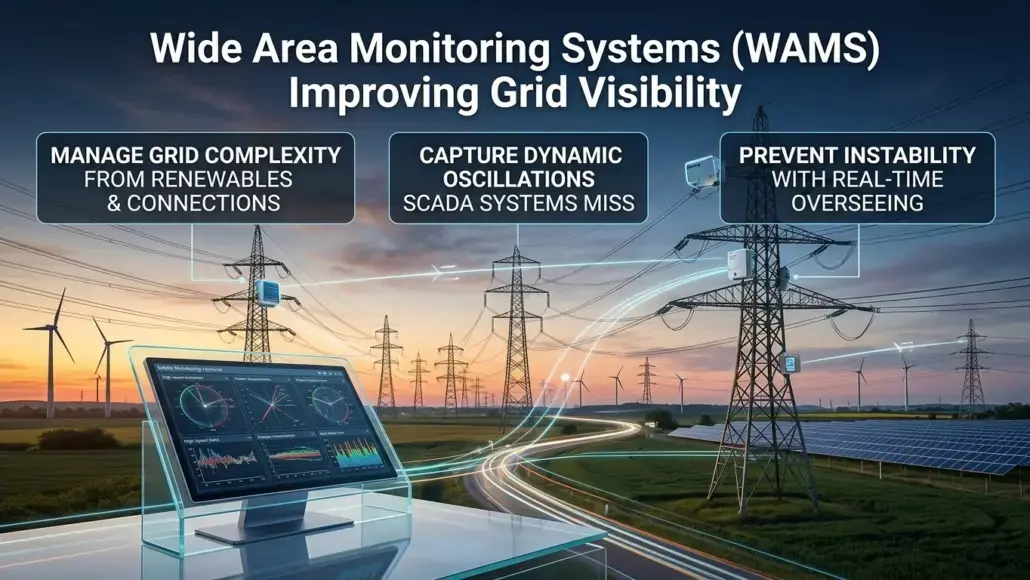 Wide Area Monitoring Systems (WAMS) Improving Grid Visibility