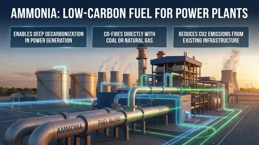 Ammonia Co-Firing Technologies Expanding Low-Carbon Fuel Options for Power Plants