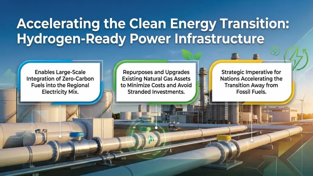 Hydrogen-Ready Power Infrastructure Supporting Clean Energy Expansion