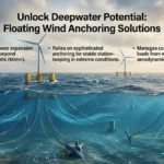 floating wind anchoring technologies