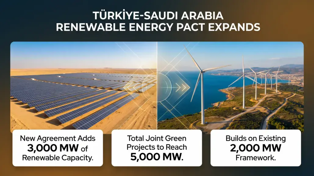 Türkiye and Saudi Arabia Deepen Clean Energy Alliance