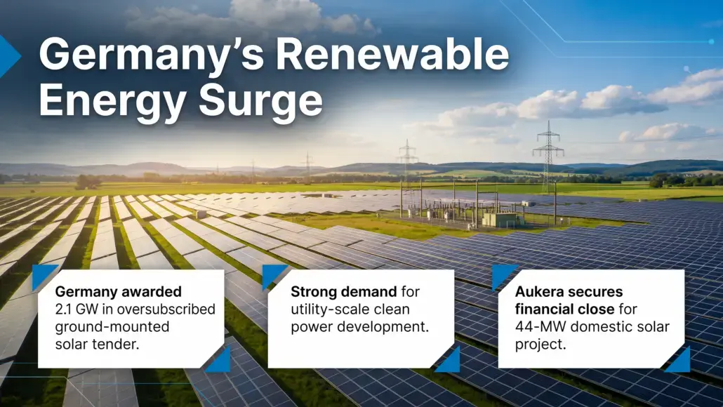 Renewable Energy Projects Advance Across Global Markets