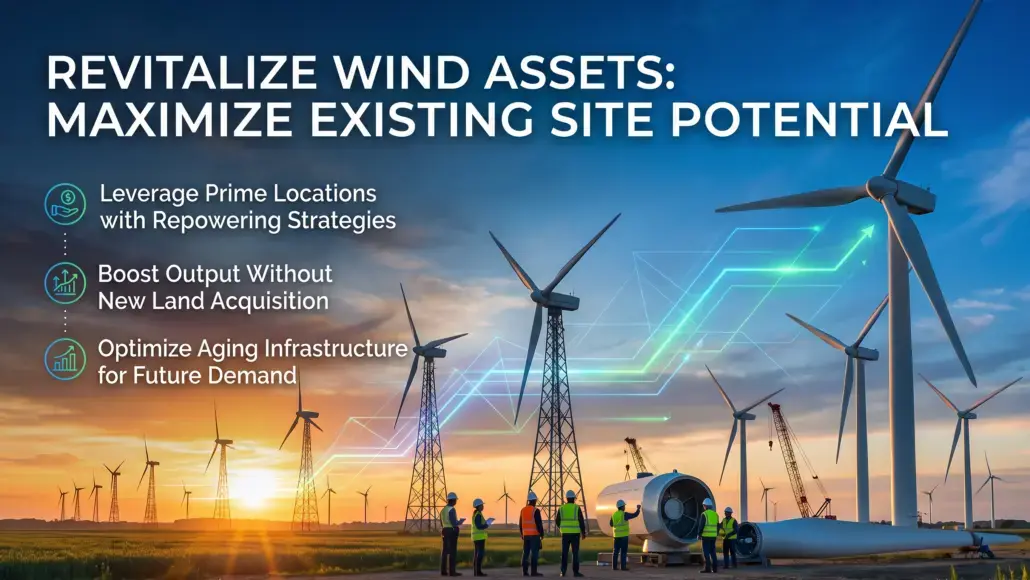 Wind Turbine Repowering Strategies Increasing Existing Site Output