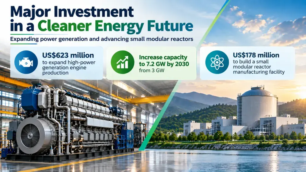 HD Hyundai Invests $800M in SMR and Engine Facilities