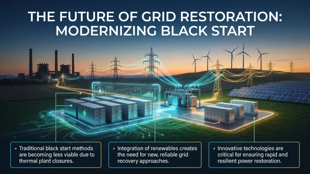 Black Start Technologies Improving Power System Recovery Capability