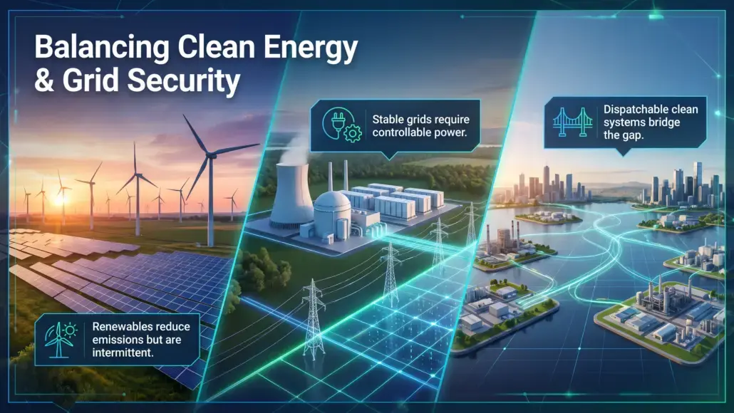 Dispatchable Clean Power Systems Strengthening Energy Security