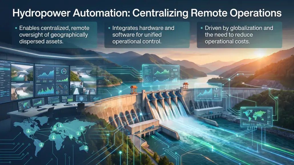 Hydropower Automation Systems Improving Remote Plant Operations