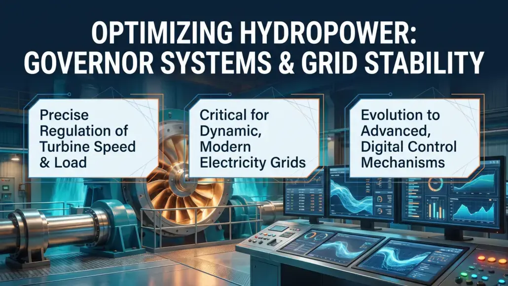Hydropower Governor Systems Improving Turbine Load Regulation