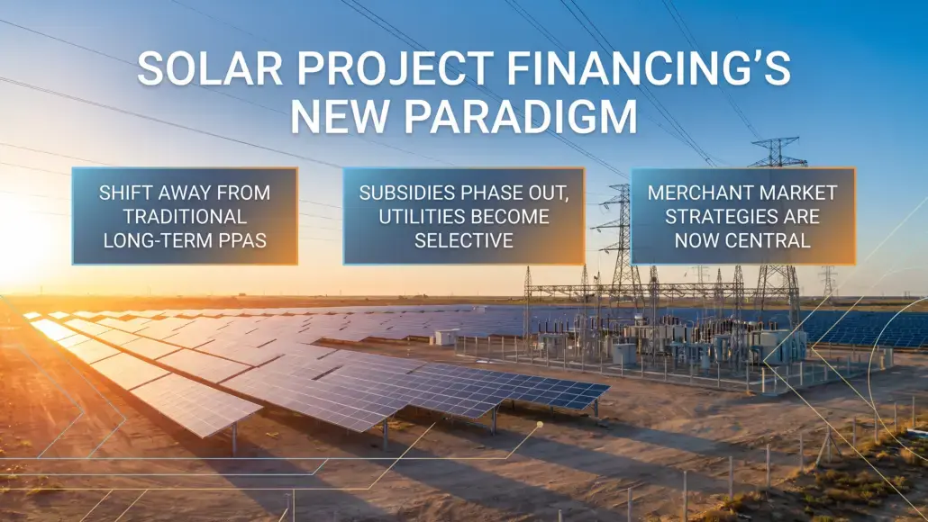Merchant Market Strategies Reshaping Solar Project Financing