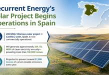 Recurrent Energy Starts Up Villameca Solar Project