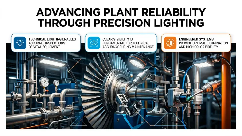 Technical Lighting Systems Improving Maintenance Visibility in Power Plants