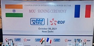 NTPC in pact with Electricite de France S.A. for cooperation in International Power sector