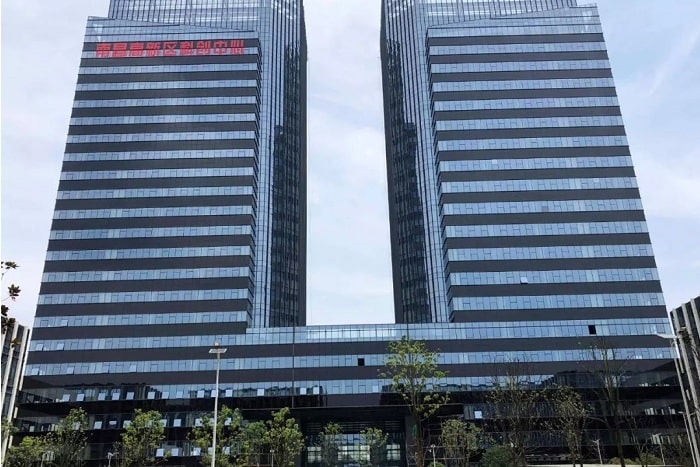 Hanergy Completes Chinas Biggest Photovoltaic Glass Curtain Wall Project