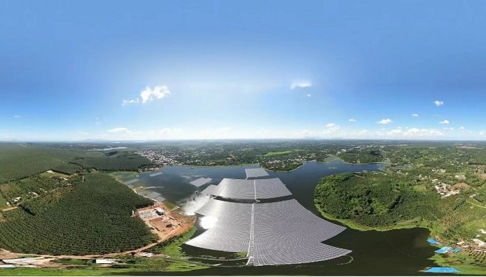 LONGi supplies 70 MW modules to the largest floating PV plant cluster in Vietnam