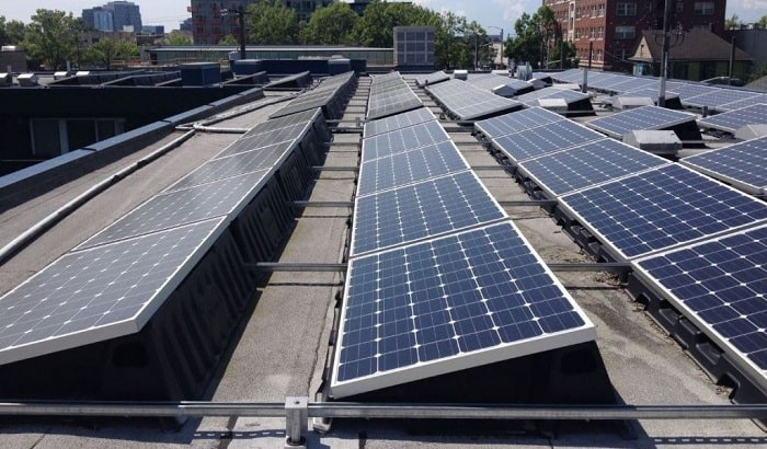  First panels laid for one of Australias largest rooftop solar arrays 