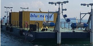 Singapore-owned Bluenergy Solutions launches its tidal energy Proof of Value project off Raffles Lighthouse